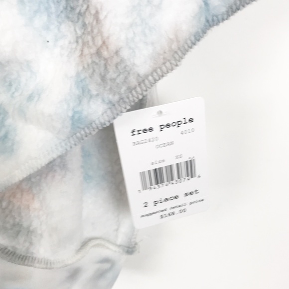 Free People Kelly Washed Set in Ocean - Picture 7 of 9